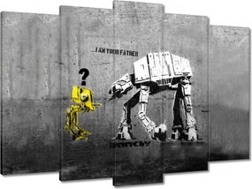Vászonkép 70x50 Banksy I am your father
