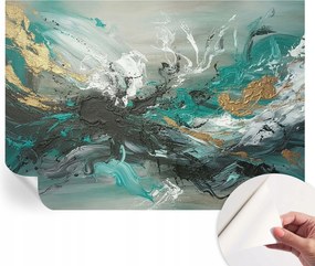 Öntapadós tapéta Fali furnér 3D hatás Művészi örvény 208x146 cm