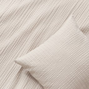 Goldea krepp párnahuzat - latte 40 x 40 cm