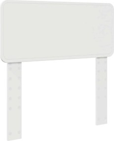 vidaXL Fejtámla Fehér 80 cm Faanyag