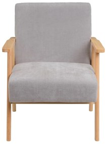 Szürke zsenília fotel Vintage – Casa Selección