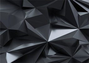 Kép - Geometriai absztrakció (üvegen) (70x50 cm)