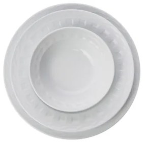 18 részes fehér porcelán étkészlet