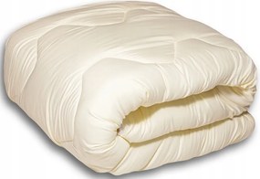 Paplan 200x220 CM Antiallergén Egész Évben Puha Bolyhos Krémszínű Lengyel