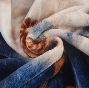 Fehér pitypang mikroplüss ágyneműhuzat 200x140cm+90x70cm TiaHome