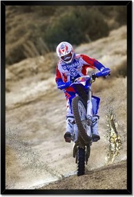 Poszterek keretben 40x60 Motocross Motorkerékpár Motor