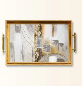Üveg tálca, 38×24 cm – TPEA9944