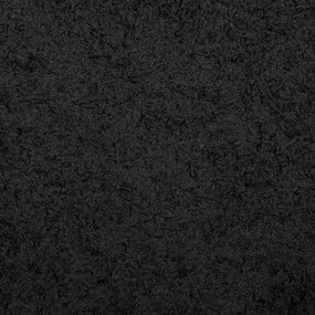 PAMPLONA fekete magas szálú bolyhos modern szőnyeg 100 x 200 cm