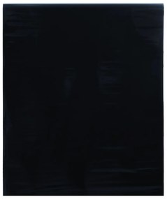 matt fekete PVC statikus ablakfólia 90 x 500 cm