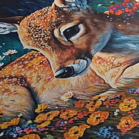 Kép - Festett szarvas (70x50 cm)