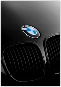 Poszterek 70x100 Bmw bélyeg a motorháztetőn