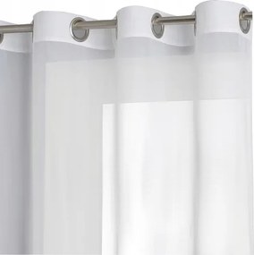 Prémium fátyol készfüggöny Fátyol Függöny 300x160 magas fehér