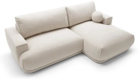Sarokkanapé Dita mini (J) (krém + fekete). 1100334