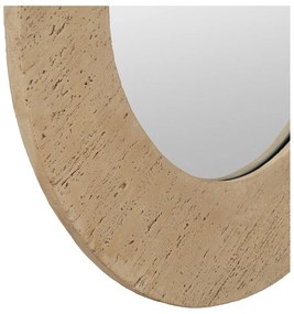 Fali tükör kő kerettel 80x80 cm Piedra – Ixia