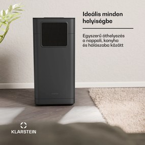 Klarstein Breeze Box 9K Smart PAC légkondicionáló, 3 az 1-ben üzemmód, Intelligens vezérlés, 32 m²-ig, 24ó időzítő, mobil