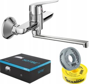 Konyhai csaptelep falra szerelhető mosogató csaptelep 25 30 35 Lengyel Sotbe