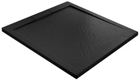 Zuhanytálca Grand Black 80x100