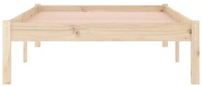 tömör fenyőfa ágykeret matrac nélkül 100x190 cm