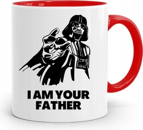 Piros Bögre Apának És Am Your Father nyomtatott fényképpel
