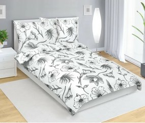 Bellatex Krepp ágynemű Ibišek, 140 x 220 cm, 70 x90 cm, 140 x 220 cm, 70 x 90 cm