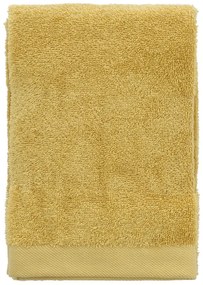 Sárga organikus pamut törölköző 50x100 cm Comfort – Södahl