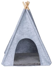 Világosszürke teepee sátor kisállatoknak - Wenko