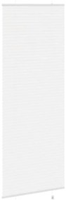 pliszírozott redőny Fehér 75x200 cm szövetszélesség 74,4 cm