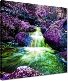 Vászonkép 40x40 Lime kaszkád