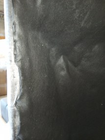 Akciós U alakú kinyitható sarokgarnitúra LIVARO 305x140 cm, sötétszürke II. osztályú