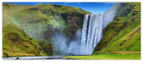 Kép - Seljalandsfoss vízesés (120x50 cm)