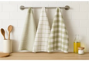 Utěrky VILENA 50x70 cm zöld, 3 db