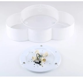 Brilagi - Gyerekszobai mennyezeti lámpa NIMBUS 4xE27/15W/230V 46x63 cm fehér