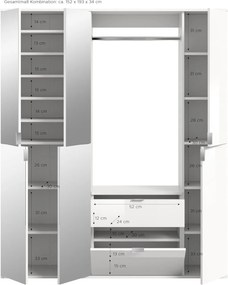 Project X13 kombinált szekrény