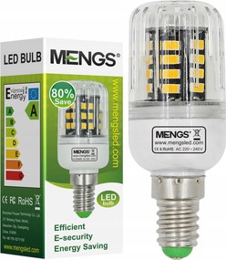 Led izzó E14 5W=40W hideg fehér 350LM