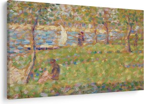 Kép - Georges Seurat, Study for "La Grande Jatte", reprodukciók (90x60 cm)