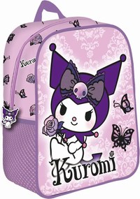 Hello Kitty Kuromi Purple 3D hátizsák, táska 30 cm