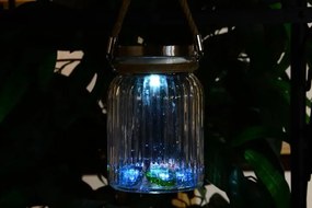 Készlet 3 db napelemes világítás - függesztékes üveges világítás