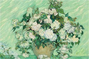 Kép - Vincent van Gogh, Roses, reprodukciók (90x60 cm)