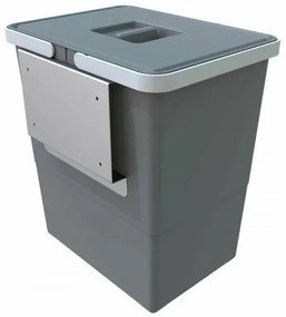 Elletipi EASY beépíthető hulladékgyűjtő  az ajtóra,18 l