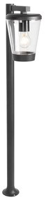 Modern kültéri oszloplámpa fekete 100 cm IP44 - Joren