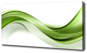 Vászon nyomtatás Zöld hullám oc-100125120