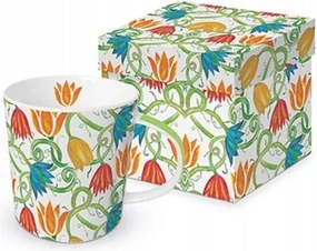 Nagy Porcelán Bögre Venezia Velencei virágok