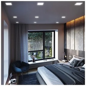 Solight WD143 - LED beépíthető mennyezeti lámpatest 18W/230V 3000/4000/6000K 22,5x22,5 cm fehér