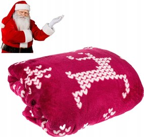 Karácsonyi takaró puha és kényelmes karácsonyi takaró 160 x 200 cm norvég