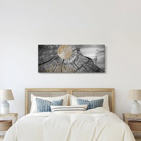 Kép - A fa törzse kollázsban (120x50 cm)