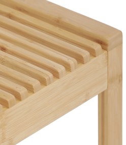 B040 NAT padlószék, bambusz