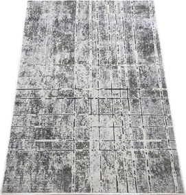 Szőnyeg 155x220 Modern Nappaliba Szürke Csillogó