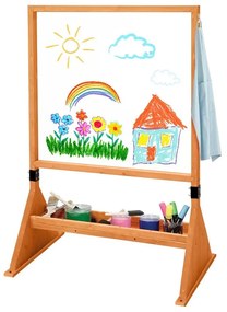 Kétoldalas, kül - és beltéri plexi rajztábla