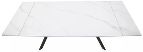 Imperia bővíthető étkezőasztal fehér 160-220 cm