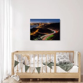 Kép - Golden Gate Bridge (üvegen) (70x50 cm)